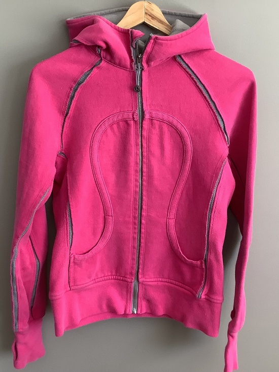 lululemon athletica Jackets & Blazers - VIntage Rasberry Scuba Hoodie